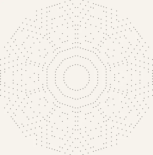 Mandala de puntos transformadora