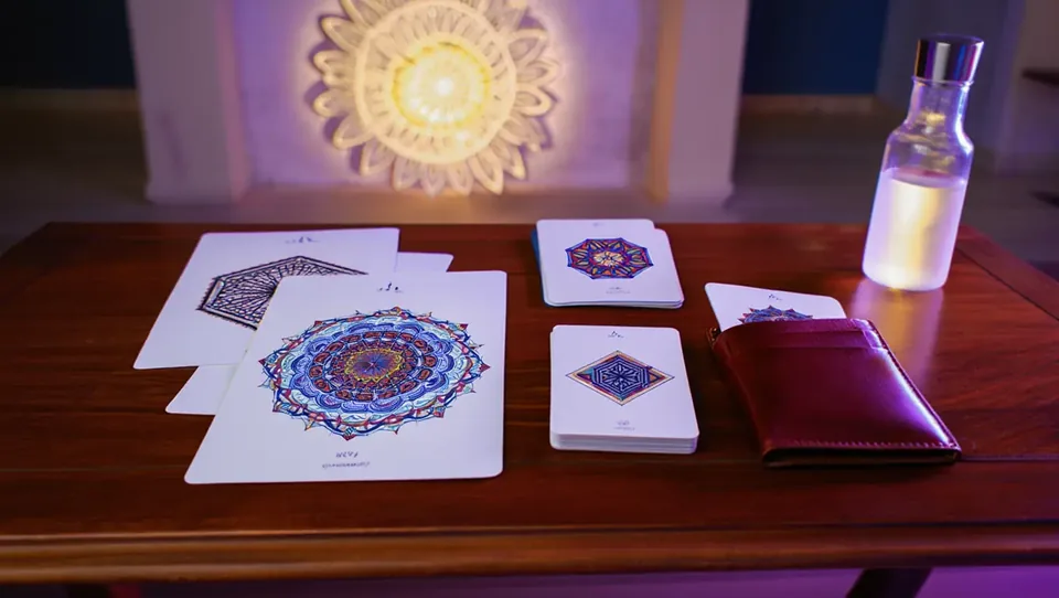 Mandala at workspace