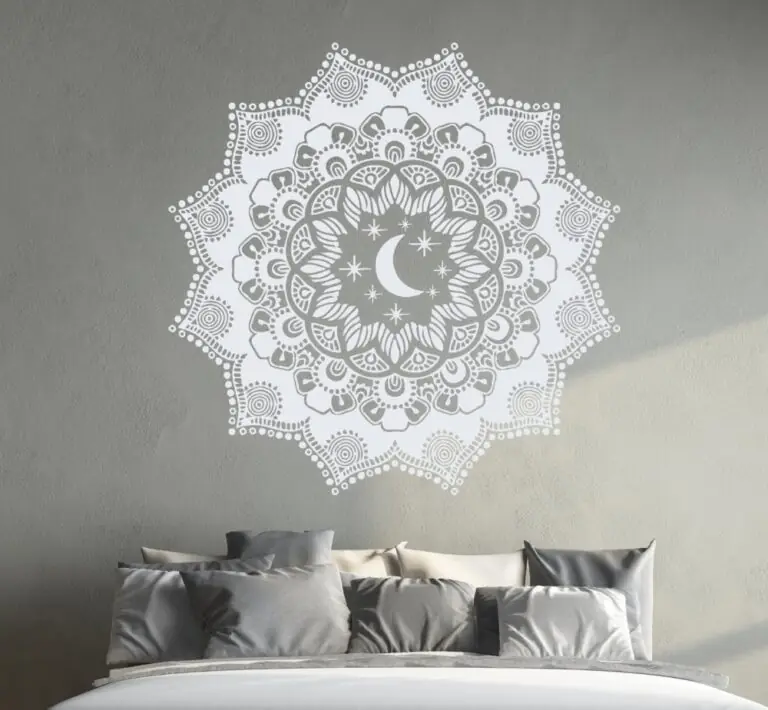 Mandala in the bedroom